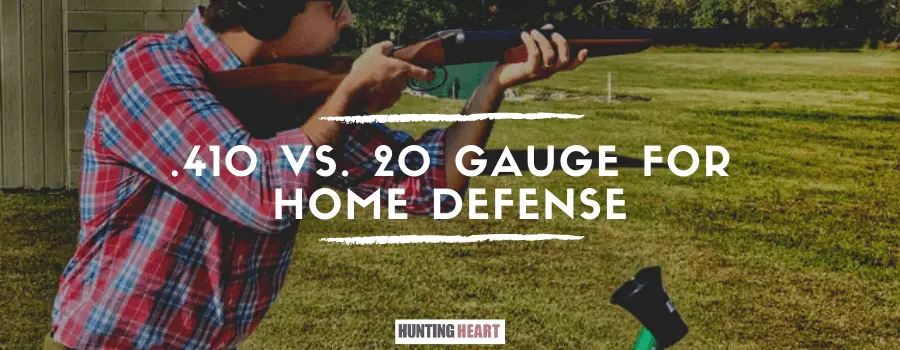 .410 vs. 20 Gauge for Home Defense: Which is Best Suited